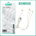 Sovo High Quality 3 in 1 Charging Cable
