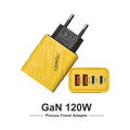 120W Fast Power Adapter Wall Charger 4 in 1 Port